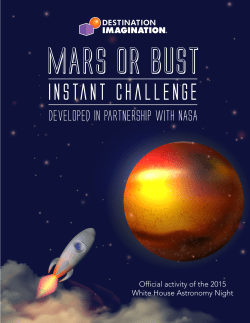 Mars or Bust Instant Challenge