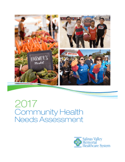 Community Health - Salinas Valley Memorial Healthcare System