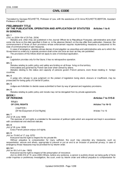 French Civil Code