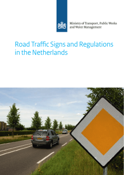 Road Traffic Signs and Regulations in the