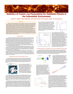 Statistics of Cosmic-ray Fluctuations for Habitable Planets in the