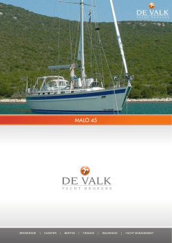 DE VALK YACHTBROKERS MALO 45 (500048)