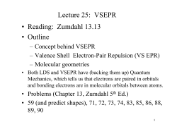 Lecture 25: VESPR