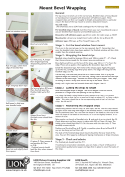 Mount Bevel Wrapping Leaflet.indd