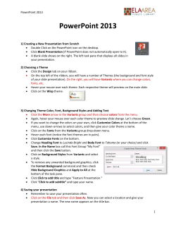 PowerPoint 2013