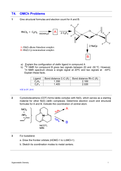 T4. OMCh Problems - EHU-OCW