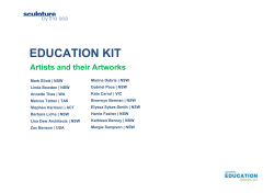 education kit - Sculpture by the Sea