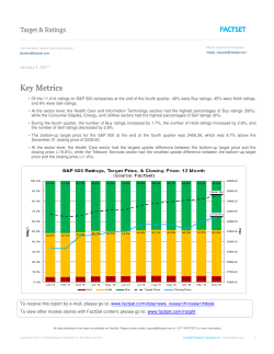 Key Metrics