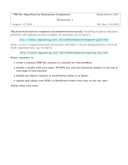Homework 1