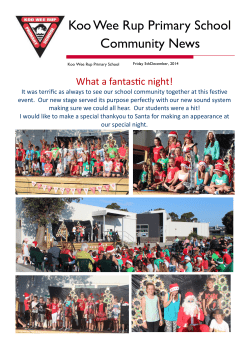 Koo Wee Rup Primary School Community News