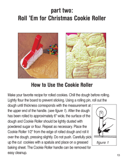 Roll `Em for Christmas Cookie Roller