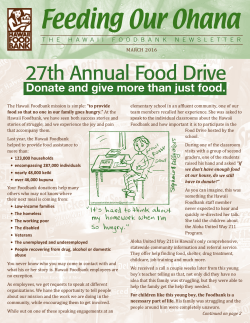 Donate and give more than just food.