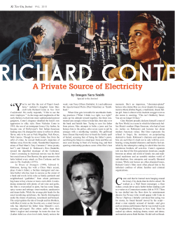 Richard Conte - Film Noir Foundation