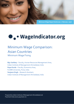 Minimum Wage Comparison: Asian Countries