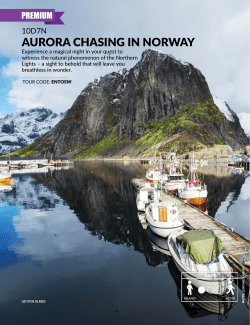 aurora chasing in norway