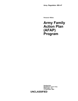 AR 608-47 - Army MWR