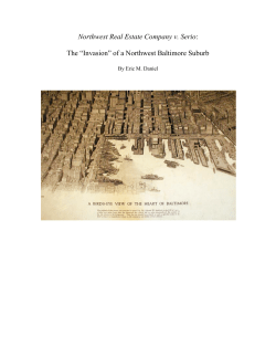 Northwest Real Estate Company v. Serio
