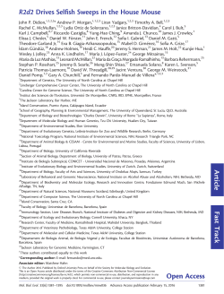 Here - Molecular Biology and Evolution