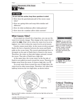 3 Tides - Earth Science > Home