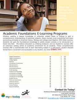 pricing information. - Lock Haven University