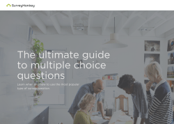 The ultimate guide to multiple choice questions