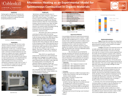 Hypothesis: Heating organic materials in a microwave oven mimics