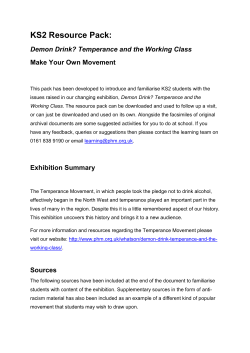 KS2 Resource Pack - People`s History Museum