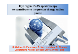 Hydrogen 1S-3S spectroscopy to contribute to the proton charge