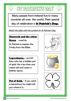 Many people from Ireland live in many countries all over the world