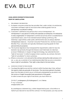 .  . European consumer protection law provides that, under certain