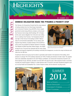 HIGHLIGHTS - Transamerica Pyramid Center