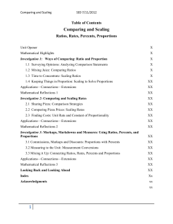 Comparing and Scaling - Pearson-Global