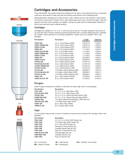 Techcon Cartridge and Accessories