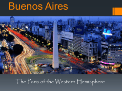Buenos Aires The Paris of the Western Hemisphere