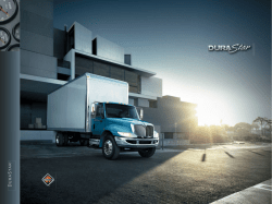 DuraStar&reg; Brochure - International Trucks