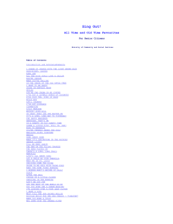 Music for Seniors