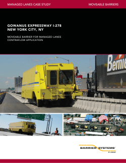 Gowanus Expressway - Barrier Systems, Inc.