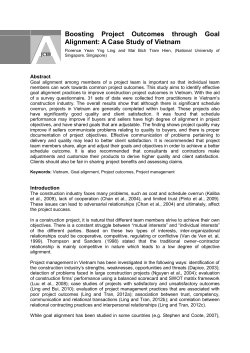 Boosting Project Outcomes through Goal Alignment