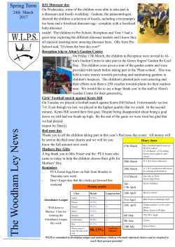 Newsletter 24.03.17 - Woodham Ley Primary School