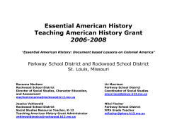 Essential American History