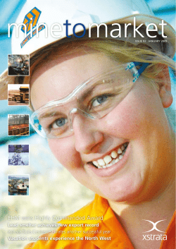 Mine to Market - January 2009