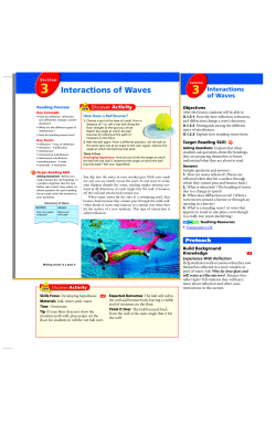 3 Interactions of Waves