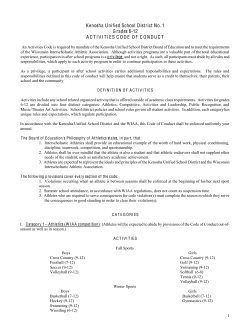 Kenosha Unified School District No. 1 Grades 6