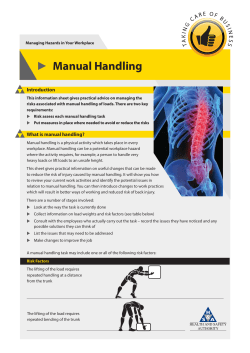 Manual Handling