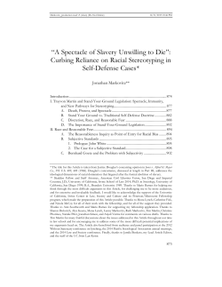 &ldquo;A Spectacle of Slavery Unwilling to Die&rdquo;: Curbing