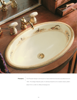 Pheasant&trade; The Pheasant design is reminiscent of nature sketches