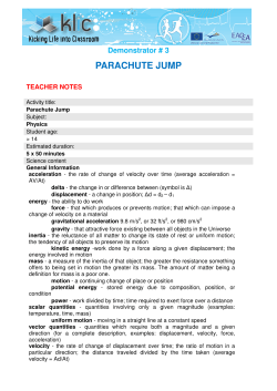 parachute jump