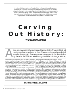 Carving Out History - The Forest History Society