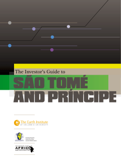 s&atilde;o tom&eacute; and pr&iacute;ncipe - Center for African Studies