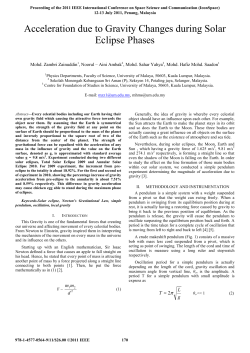 Acceleration due to Gravity Changes during Solar Eclipse Phases